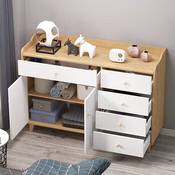 收纳柜房间卫生间客厅多功能置物柜抽屉式角落卧室柜子储物五斗柜也雅