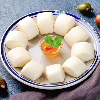 轻恋 奶香小馒头早餐半成品儿童学生方便速食面点商用油炸冷冻食品 蛋