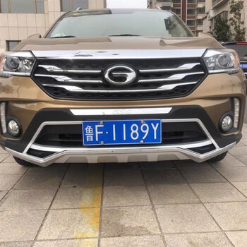 利苏淳适用于1517款广汽传祺gs4前后杠改装专用保险杠前后装饰护杠