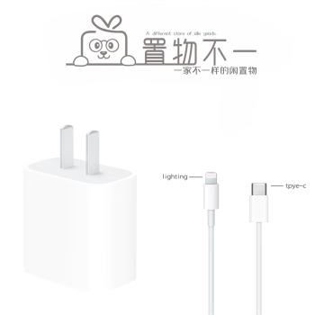 Apple/苹果USB-C原装20W快充头线iPad iPhone15/14/13ProMax适用 【头线套餐 单L口】14全新线