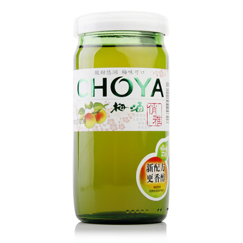 俏雅日本独资 choya俏雅梅酒160ml 瓶装 日式梅酒 俏雅梅酒160ml*1瓶