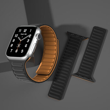 简苏适用iwatch7表带applewatch7手表带苹果7代智能s7小众男生皮质