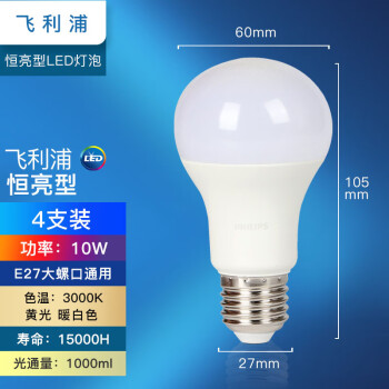 飞利浦10WLED灯泡价格历史走势与销量趋势分析|LED灯源历史价格软件