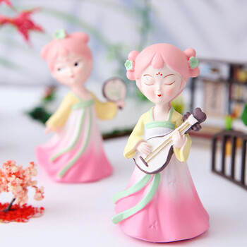 【 焕新季】手办国风女生礼物 河南卫视春晚唐宫夜宴侍女公仔盲盒古风