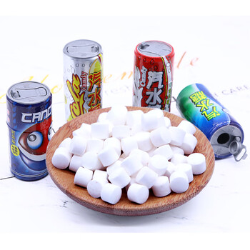 80后90后怀旧零食汽水糖雪碧可乐味汽水味瓶糖气泡水糖果易拉罐糖