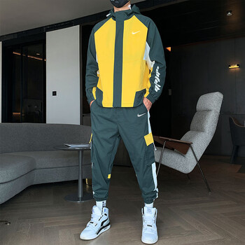 耐克(nike) 耐克运动套装男士春秋季休闲秋装夹克搭配一套衣服男装