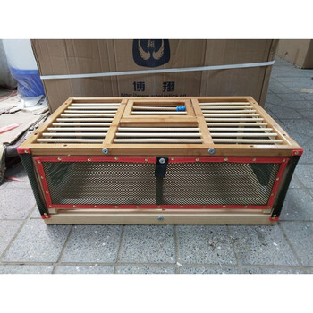 信鸽用品鸽具鸽子放飞笼训放笼折叠赛鸽笼木制鸽子笼比赛笼训鸽笼 80