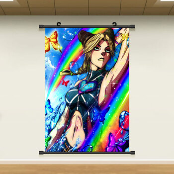 jojo的奇妙冒险石之海海报 空条徐伦海报石之海壁纸动漫周边免打孔