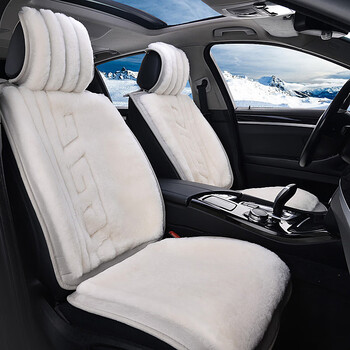 达令河汽车坐垫 2020年冬季羊毛保暖车用座垫澳洲羊毛皮毛一体五座车