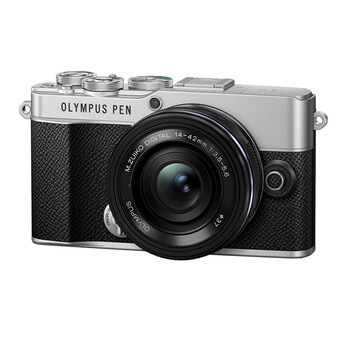 奥林巴斯(olympus)pen ep7微单学生入门级旅行数码照ep7复古 银色 ep7