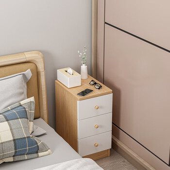 PULATA床头柜小型简约现代卧室床边柜储物收纳柜 CT003623G15