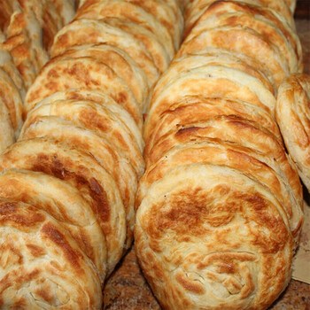 山东莱芜火烧火炉烤制五香烧饼油酥火烧现做现发10个每个100g左右10个