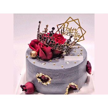 同城女神 羽毛皇冠 上海广州水果 生日蛋糕全国配送 皇冠-女王范儿 16