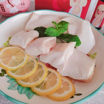 铭语然巴沙鱼腩新鲜速冻鱼鳍鱼腩鱼肚皮鱼腹烤串餐饮食堂食材批发 .