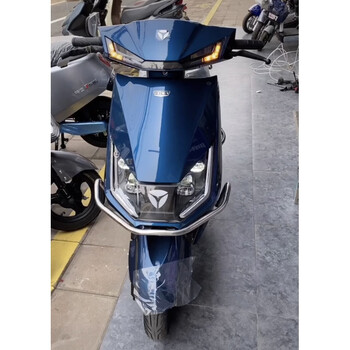 星舵雅迪电动车配件 雅迪t5冠能原厂配件t5原装前后整套保护杠保险杠