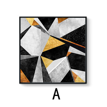 现代简约抽象几何色块装饰画客厅沙发背景墙卧室宾馆时尚挂画 a 60x60