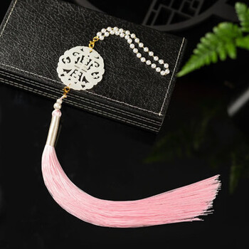 古风汉服腰佩古装禁步腰间流苏挂件旗袍压襟男女腰坠仿玉扇坠配饰 3