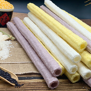 童年老式传统零食大米爆米花袋装怀旧小时候大米花香脆炒米玉米花小米