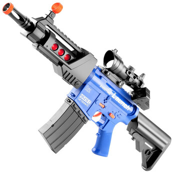 M416电动软弹枪玩具抢模型电动连发可发射吃鸡装备男孩户外对战电动m416软弹枪 图片价格品牌报价 京东