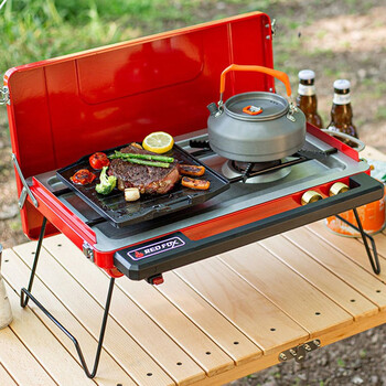 igiftfir卡式炉气罐户外野炊野营烧烤瓦斯炉野外煤气燃气灶卡式炉露营