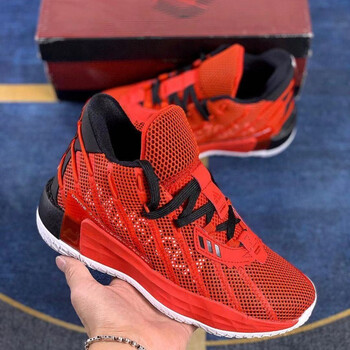 李寜弓新款利拉德7代篮球鞋鸳鸯dame6冰蓝金叶篮球运动时尚跑步鞋