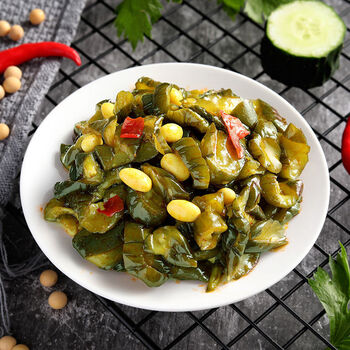 酱黄瓜脆口黄瓜腌黄瓜袋装小黄瓜即食下饭菜小菜咸菜脆口黄瓜108g10袋