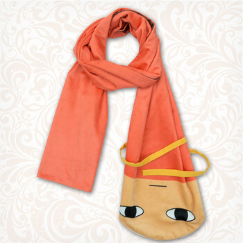 携鱼动漫周边围巾银刀剑火影舰队无羡fate保暖围脖二次元礼物男女冬