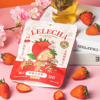 乐乐茶茶包果茶独立小包装无糖茶包白桃乌龙茶葡萄草莓菠萝袋荔枝 1包