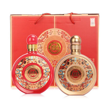 白水杜康（BAISHUIDUKANG）纯粮酿造 口粮酒 52度浓香型M100 500ml*2瓶装