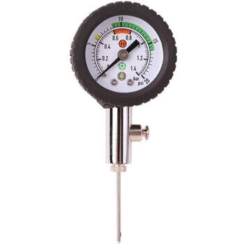 霜魄足球篮球排球比赛球类测压力表裁判员压力表测压金属球类气压表球