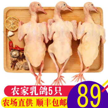 果鲜岛禽类推荐:新鲜乳鸽、生鲜鸽子肉和农家土鸽的价格走势及口感评测