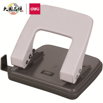 得力(Deli)φ6mm可打20页两孔打孔器打孔机(带标尺)中号混色0102价格走势及评测