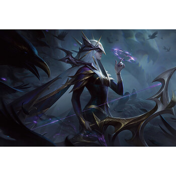 lol海报 lol游戏海报纸墙贴画 kda女团seraphine男生宿舍网咖sn5652