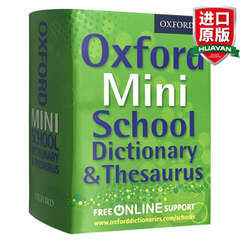 英文原版牛津英国小学英语词典Mini School Dictionary Thesaurus英英字典 预售