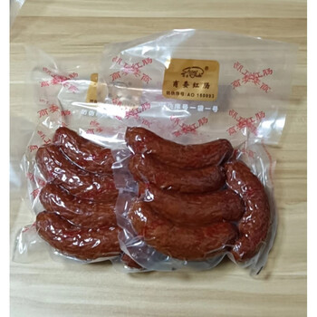 俏滋郎商委红肠儿童肠瘦肉香肠肉肠东北特产美食哈尔滨猪肉肠商委红肠