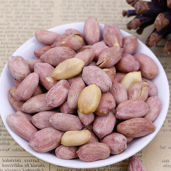 五香花生米红皮大粒多种口味炒货熟下酒菜香脆可口即食休闲小吃 500g