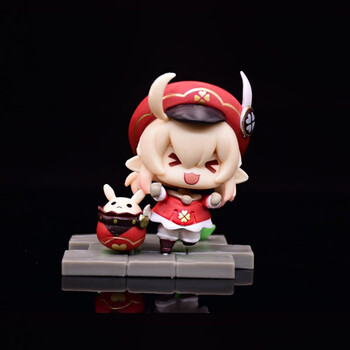 巧奈元訷蒙德战场英姿潮玩盲盒手办Q版游戏动漫模型桌面摆件随机福袋 指定款：可莉