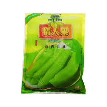 新品德财冰芒果情人果冰青芒果冰镇青芒果条新鲜冷冻情人果250克冰