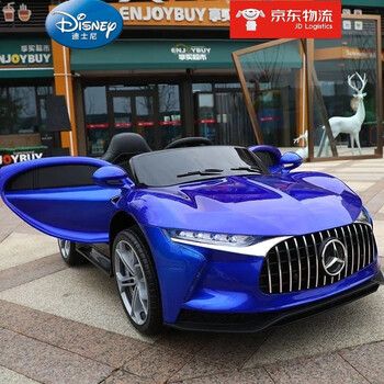 969696迪士尼disney小孩子玩的大型儿童电动车四轮小孩车子童车