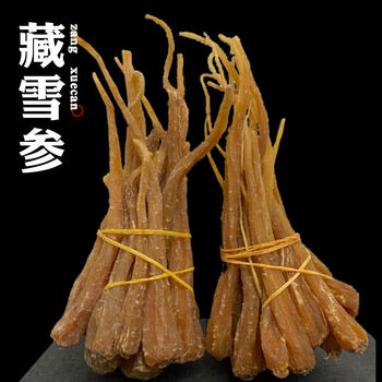 西藏雪参250克 野生藏血参雪人参玉人参红毛阳参刺参传统滋补中药