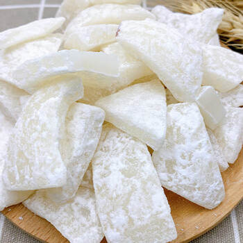 恬女神海南特产椰子角 糖椰子肉椰子片椰子块休闲蜜饯零食500g 250g