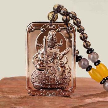 男女款守护神送男生朋友长辈父亲爸爸叔叔生日礼物 属马-大势至菩萨