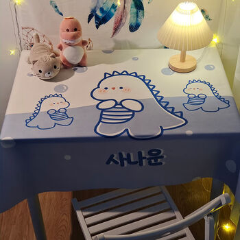 学生书桌布可爱卡通可爱少女心桌布ins风书桌学生宿舍卧室书房柜子