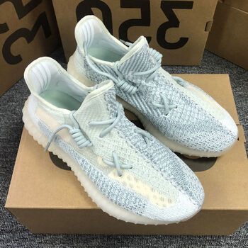 椰子鞋350氧化满天星软底运动跑步鞋季透气三杠椰子鞋男女鞋冰蓝色三