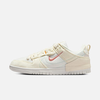 耐克(nike) nike女鞋dunk low disrupt错位双钩米色休闲板鞋 dh 38.