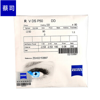 60折射 钻立方极光膜 驾驶型镜片 *2片装