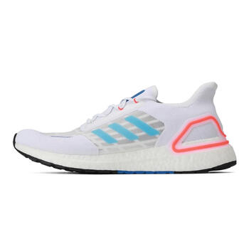 Latest Drops Menâs Adidas Ultra Boost S.RDY White Blue Volt Red FY3470 Footwear â 2021 Yeezy Boost