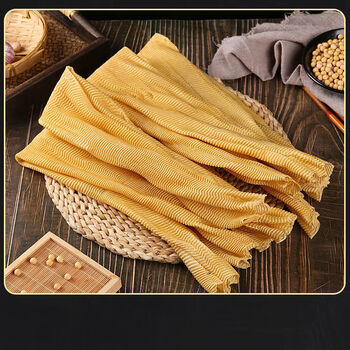 五斤素厚牛排豆皮干货(送半斤) 8-9成干