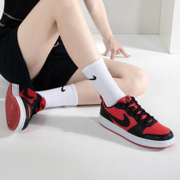 耐克（NIKE）女鞋2024夏款COURT BOROUGH LOW经典百搭低帮运动休闲板鞋DV5456 DV5456-600 38