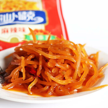 麻辣卜留克咸菜50g小袋装1份20袋麻辣小咸菜阿尔山卜留克 酸甜味50g每
